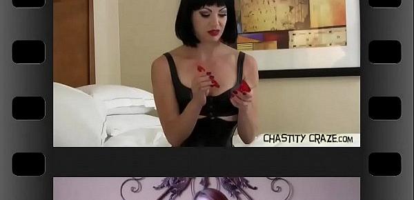  If you are naughty you will be locked in chastity